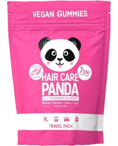 Noble Health Hair Care Panda witaminy na włosy w żelkach 70 g zdjęcie
