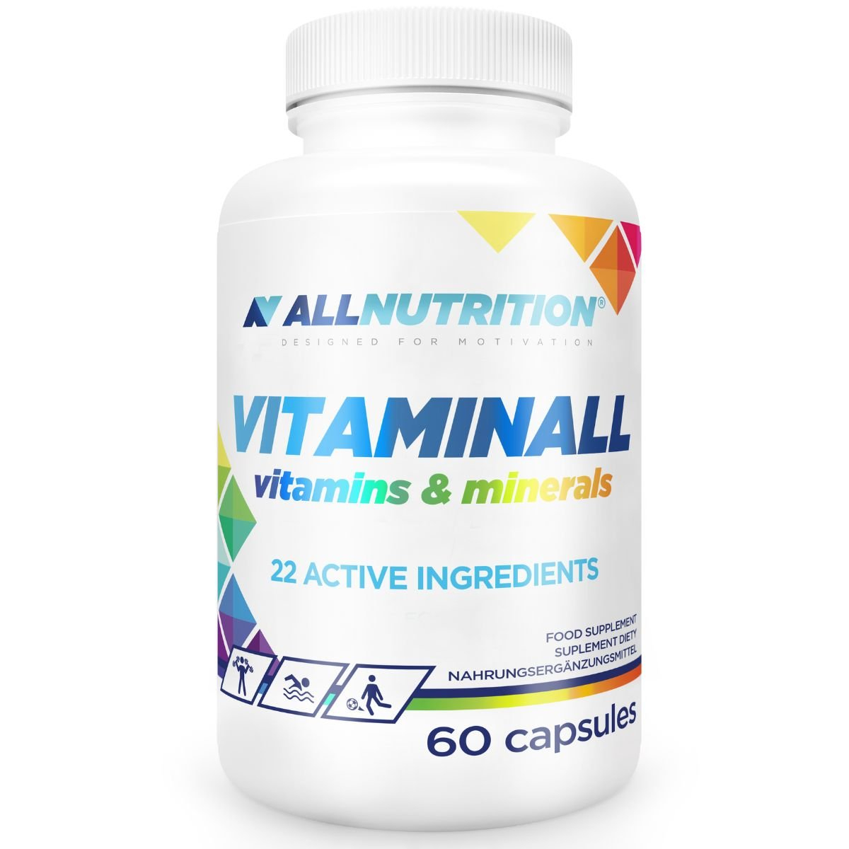 Allnutrition, Vitaminall vitamins&minerals, kapsułki, 60 sztuk zdjęcie