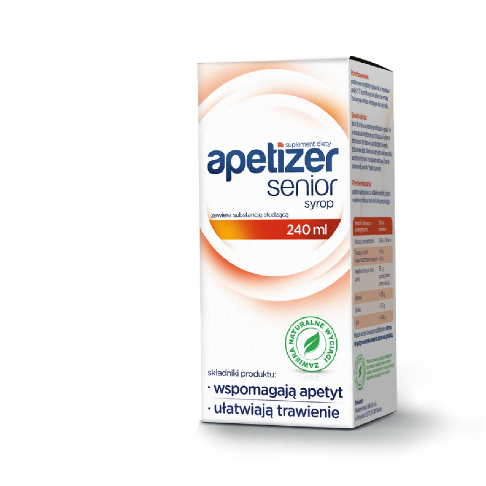 Apetizer Senior, syrop, 240 ml zdjęcie