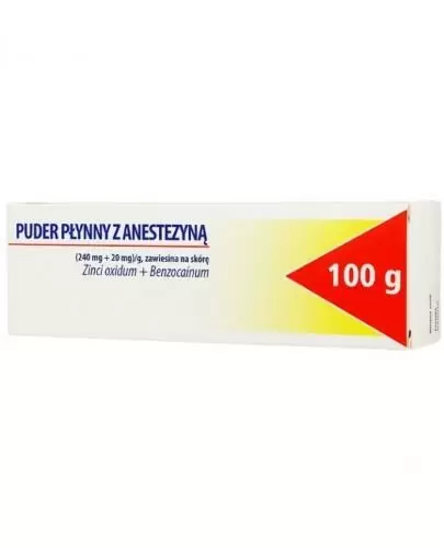 Hasco puder płynny z anestezyną (240 mg + 20 mg)/g 100 g zdjęcie