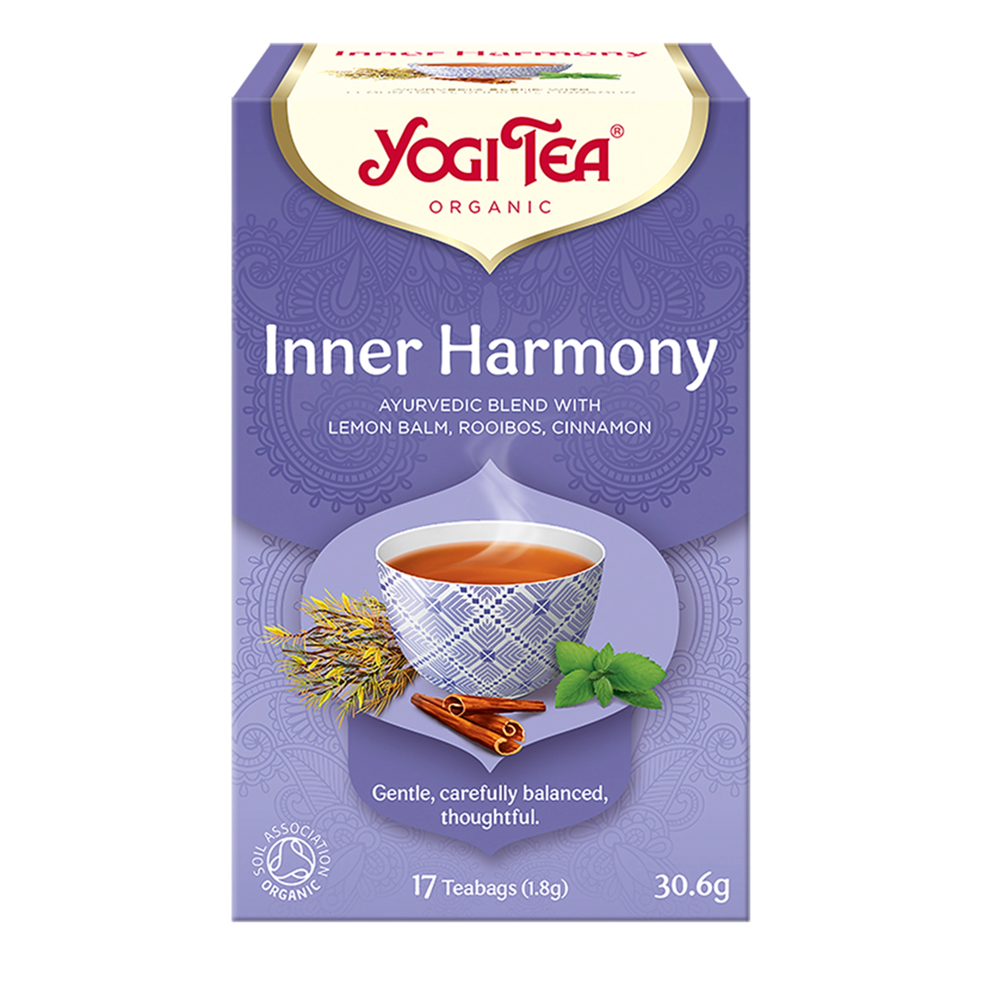 Yogi Tea Organic INNER HARMONY Wewnętrzna harmonia BIO - 17 sasz. zdjęcie
