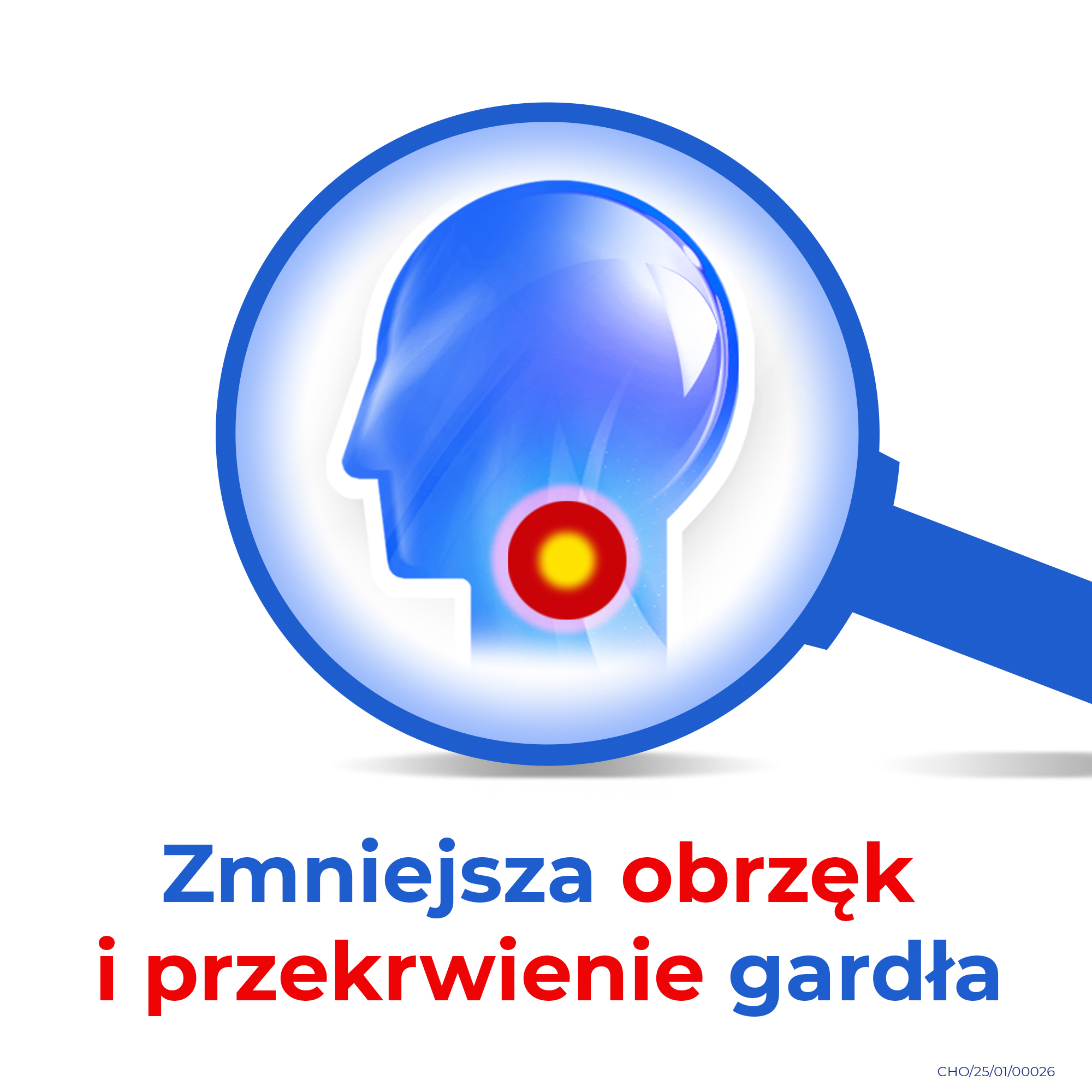 Cholinex pastylki do ssania na ból gardła 32 sztuki