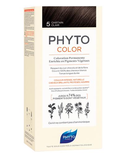 PHYTO COLOR Farba do włosów - 5 JASNY KASZTAN zdjęcie
