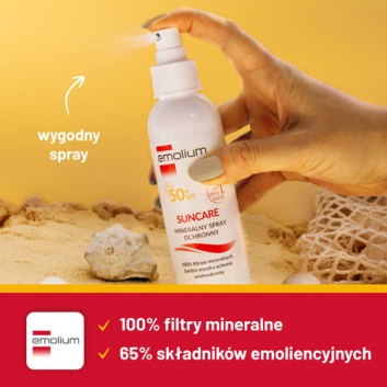 Emolium SunCare SPF50+ mineralny spray ochronny 100 ml