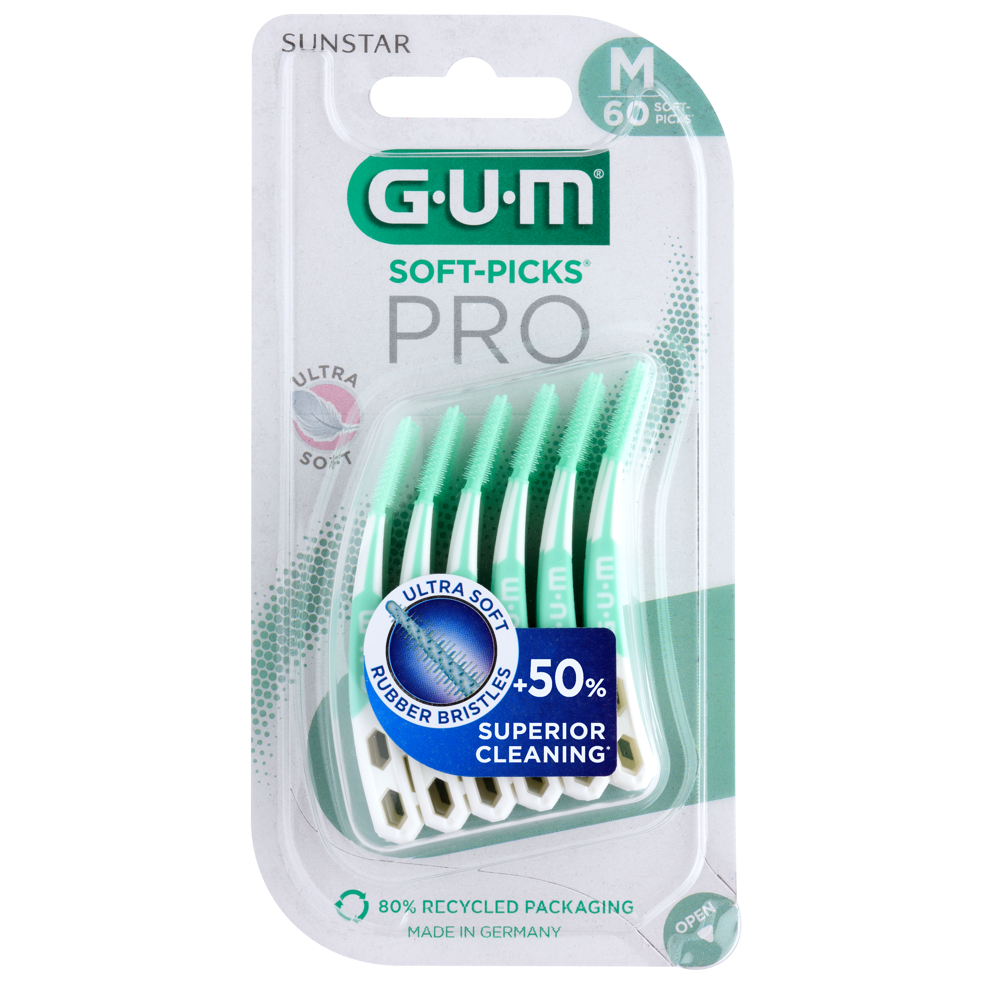 Sunstar Gum Soft-Picks Pro Szczoteczka międzyzębowa Medium [690] 30 sztuk zdjęcie