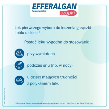 EFFERALGAN 300 mg - 10 czop. - cena, opinie, właściwości
