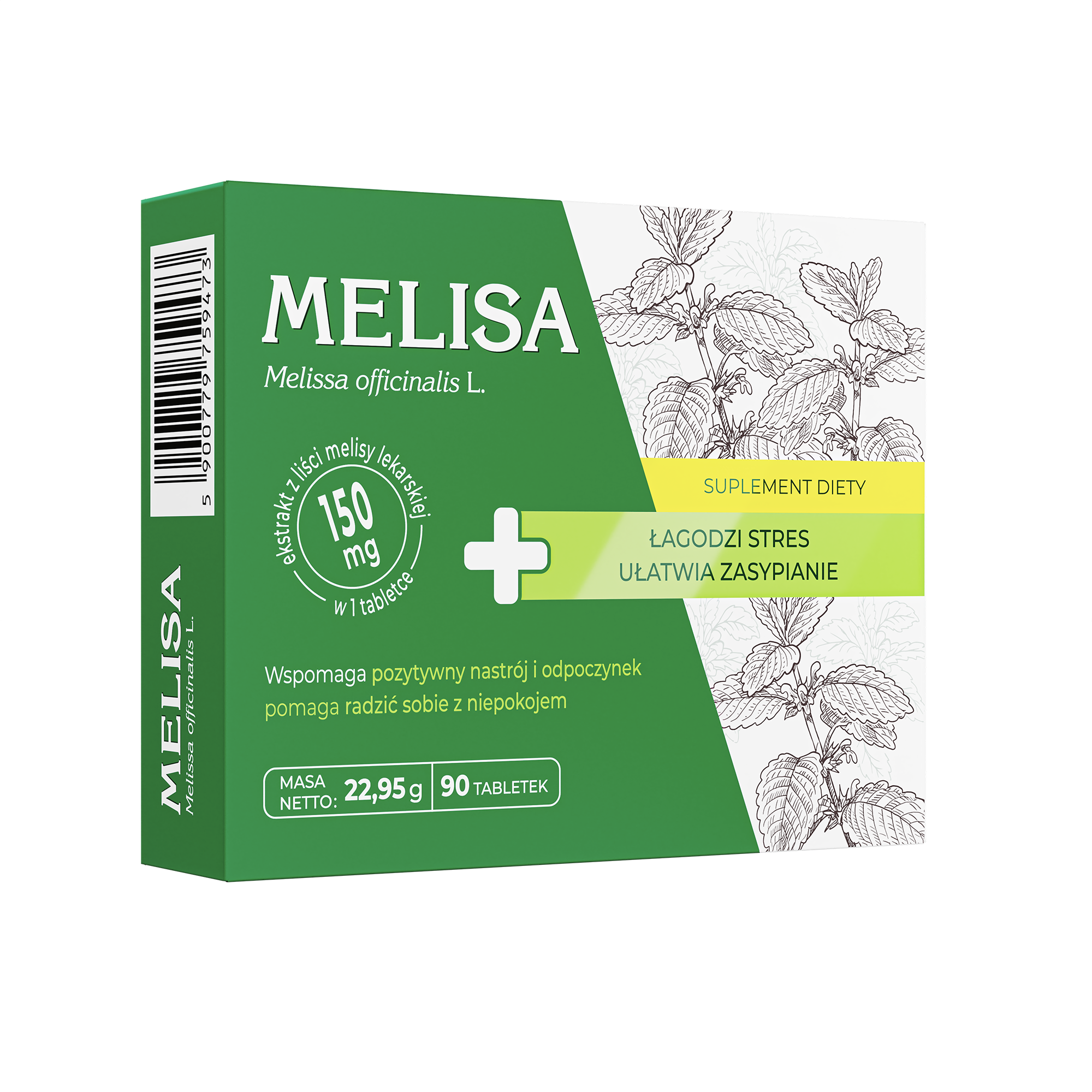 Melisa, tabletki, 90 sztuk