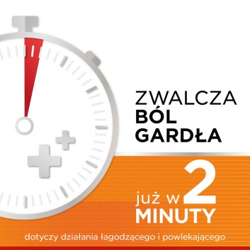 Strepsils Intensive bez cukru pomarańczowy 24 pastylek twardych