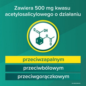 Aspirin Musująca 500mg 12 tabletek musujących
