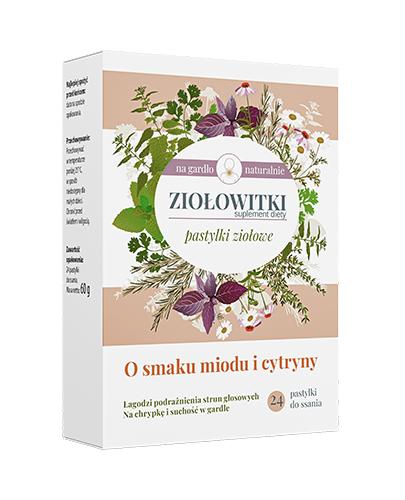 Ziołowitki Pastylki Ziołowe, 24 pastylki do ssania zdjęcie
