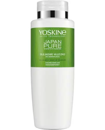 Yoskine Japan Pure olejkowe mleczko do demakijażu twarzy i oczu 400 ml zdjęcie