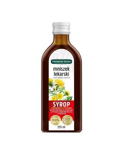 Premium Rosa Syrop z wyciągu z kwiatów mniszka lekarskiego - 250 ml - cena, opinie, składniki zdjęcie