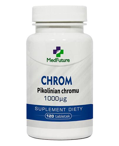 MedFuture Chrom 1000 mcg, 120 tabl., cena, opinie, właściwości   zdjęcie