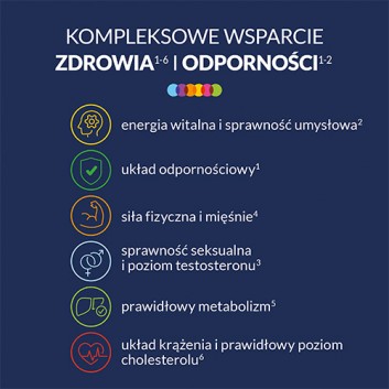 Vigor multiwitamina ON 50+ zestaw witamin i minerałów z żeń-szeniem i reishi, tabletki, 60 sztuk