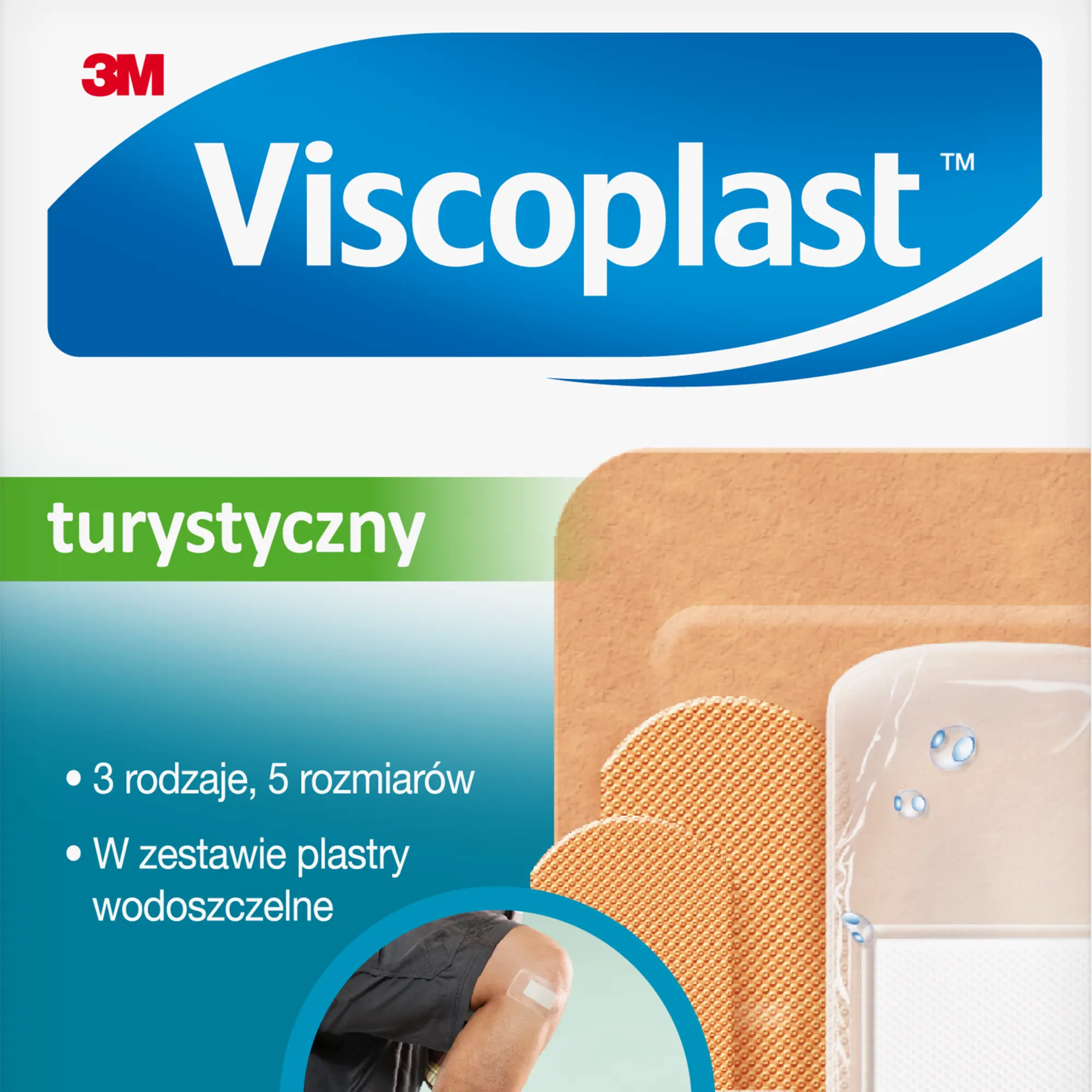 Viscoplast Turystyczny zestaw plastrów 22 sztuki zdjęcie