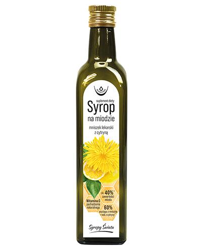 OLEOFARM Syrop na miodzie mniszek lekarski z cytryną, 250 ml zdjęcie