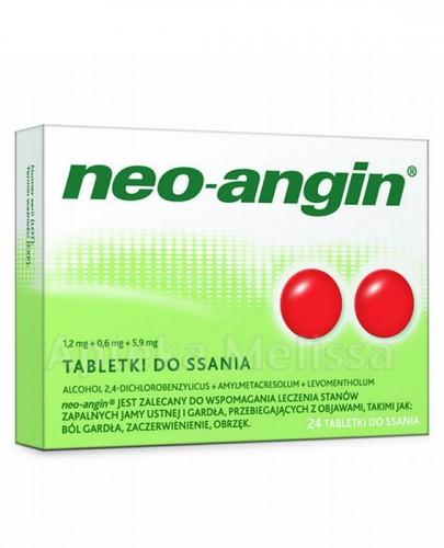 NEO-ANGIN Z CUKREM, 24 pastylki do ssania zdjęcie
