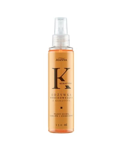 JOANNA Hair Keratyna odżywka odbudowująca do włosów w sprayu, 150 ml zdjęcie