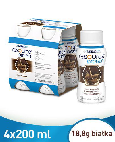 Resource Protein, płyn o smaku czekoladowym, 4x200 ml zdjęcie