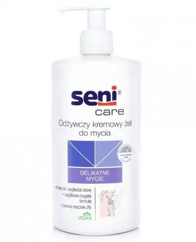 Seni Care odżywczy kremowy żel do mycia ciała 500 ml zdjęcie