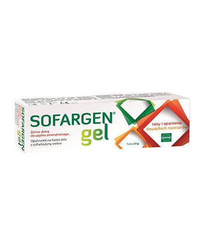 Sofargen Gel żel na rany i oparzenia 25 g zdjęcie