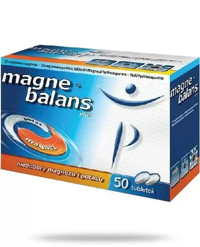 Magne Balans Plus 17mg + 54 mg 50 tabletek  zdjęcie