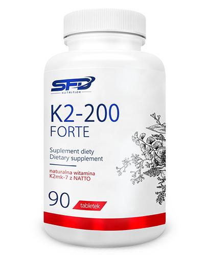 SFD Nutrition K2- 200 µg Forte - 90 tabl. - cena, opinie, właściwości zdjęcie