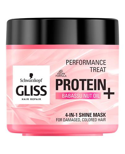 Gliss Performance Treat 4 in 1 Shine Mask Maska nabłyszczająca - 400 ml - cena, opinie, wskazania zdjęcie