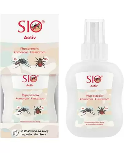 SIO Activ płyn przeciw komarom i kleszczom 100 ml zdjęcie