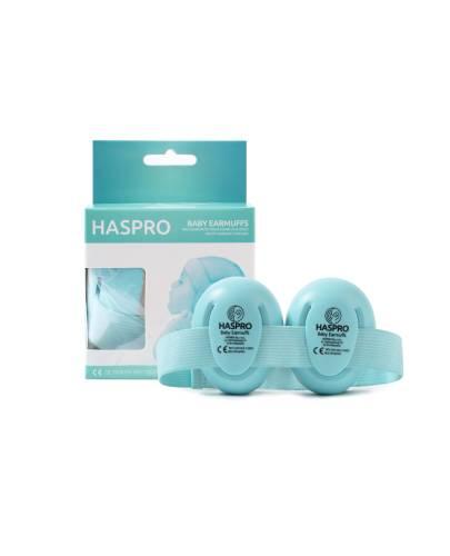Haspro Baby Earmuffs, Nauszniki ochronne dla niemowląt i dzieci 0-3 lata, Miętowy, 1 sztuka zdjęcie