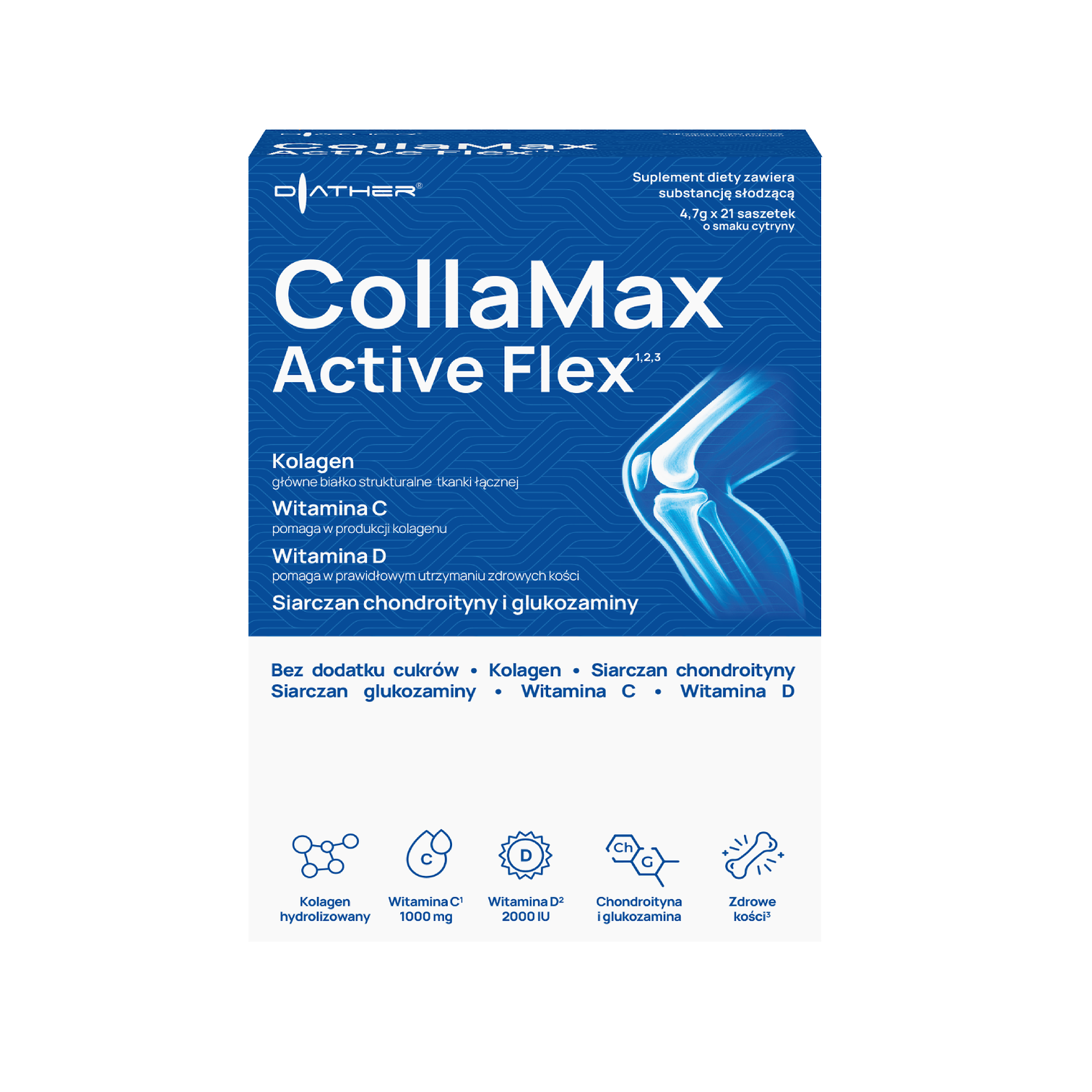 CollaMax Active Flex, saszetki, 21 sztuk zdjęcie