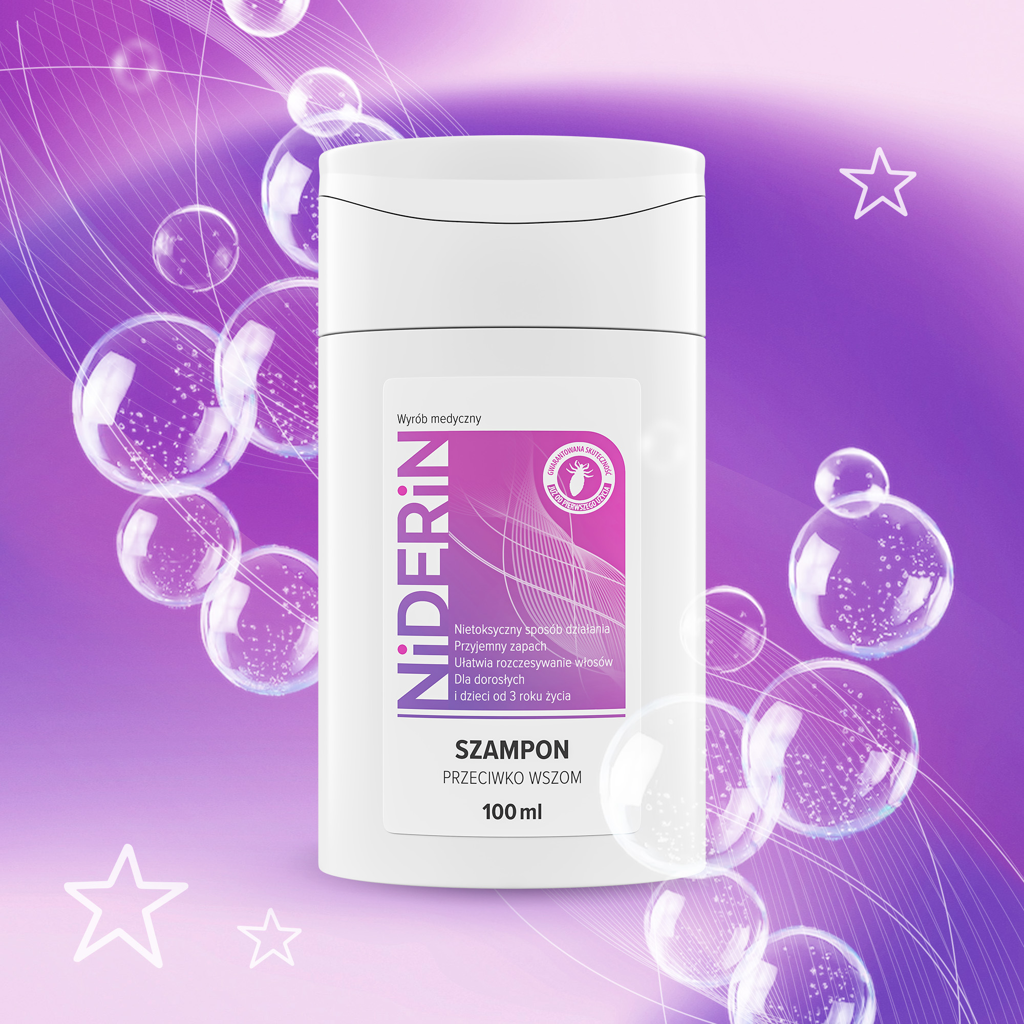 Niderin Szampon przeciwko wszom, 100 ml