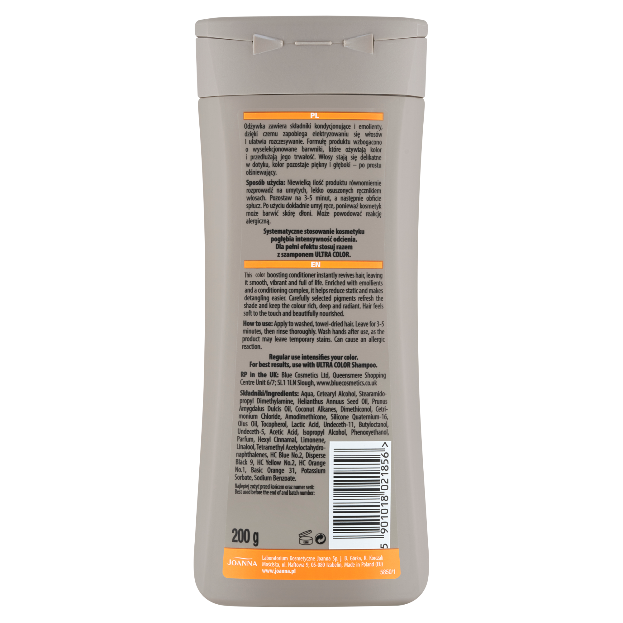 Joanna Ultra Color Odżywka odcienie rudego, 200 g