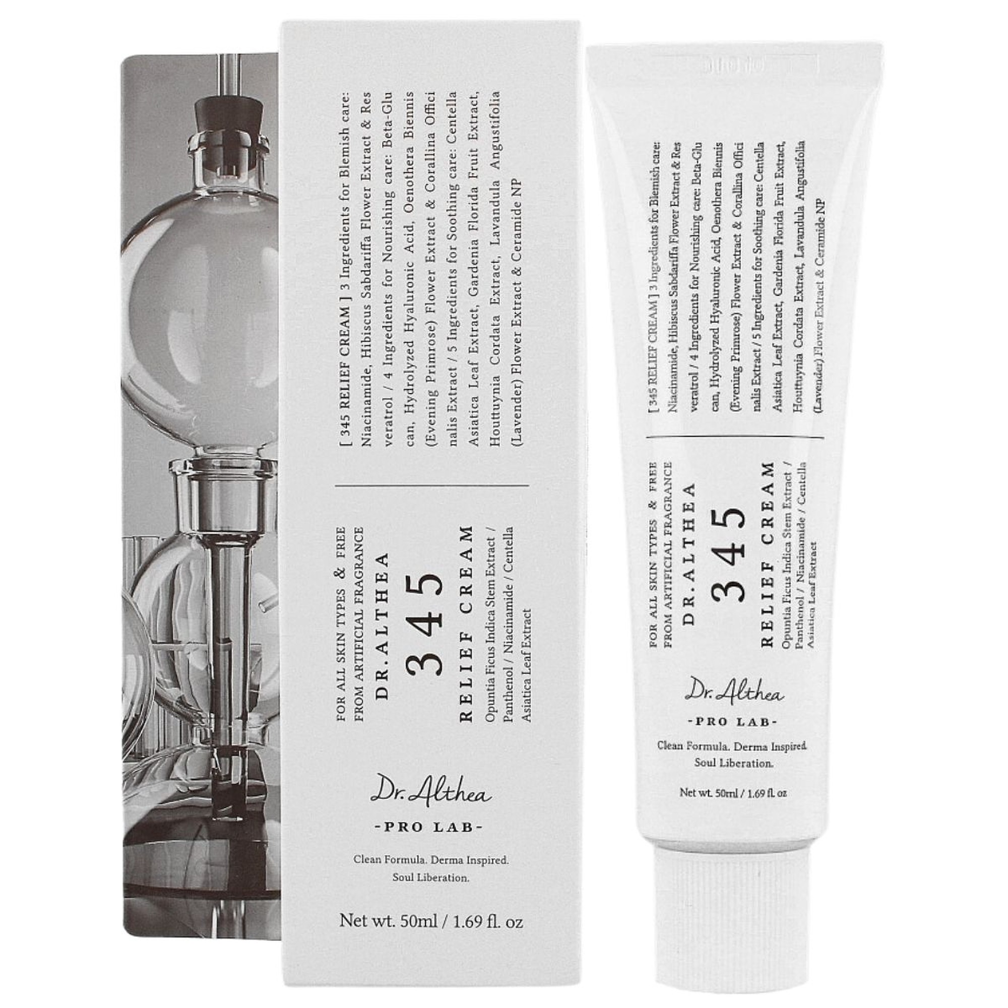 Dr. Althea 345 Relief Cream Naprawczy krem z resweratrolem, 50 ml