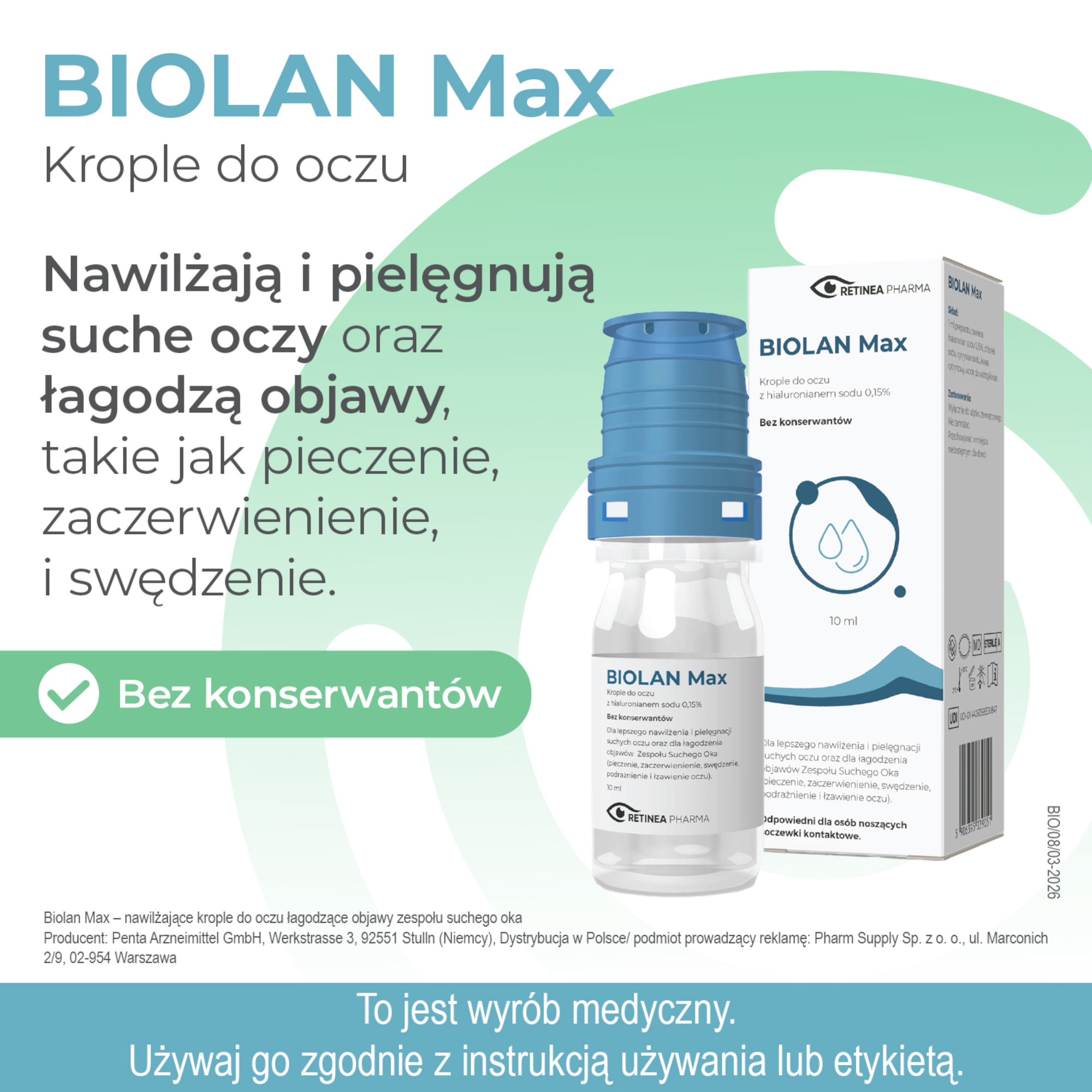 Biolan Max krople do oczu, 10 ml
