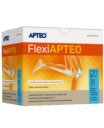 FlexiAPTEO, smak porzeczkowo-żurawinowy, saszetki, 30 sztuk zdjęcie