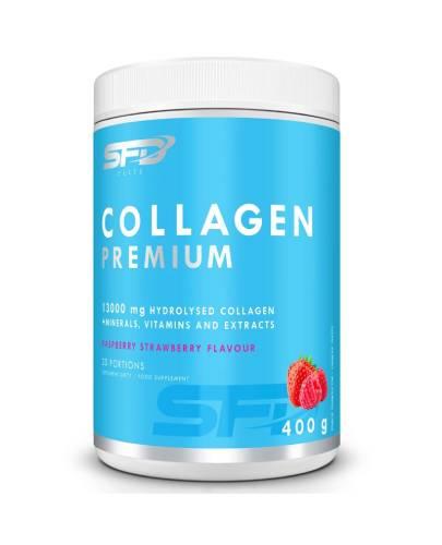 SFD, Collagen Premium raspberry strawberry, proszek, 400 g zdjęcie