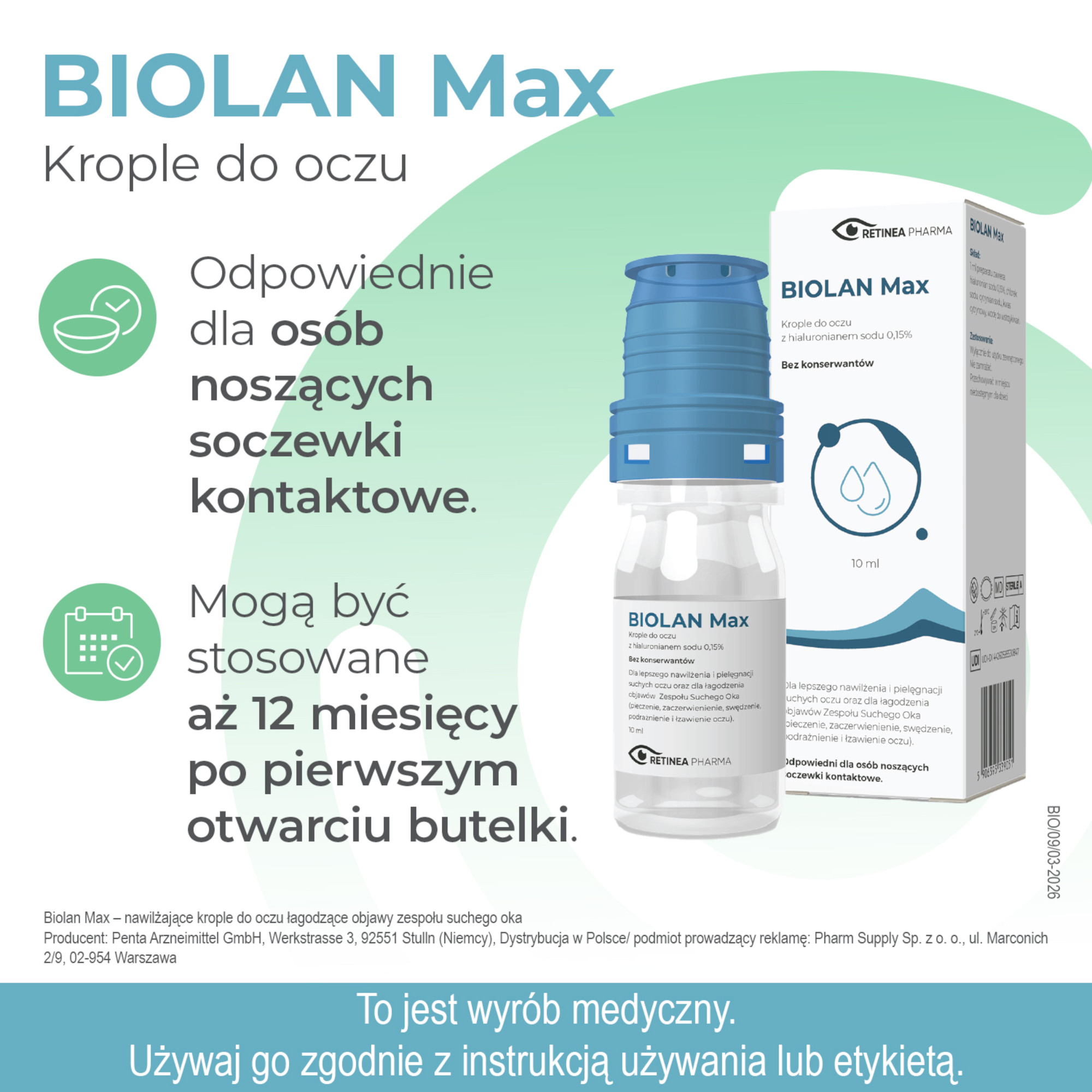 Biolan Max krople do oczu, 10 ml