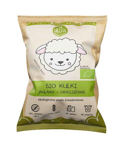 Helpa Bio Kulki jaglano-orkiszowe, 160 g, cena, opinie, właściwości zdjęcie