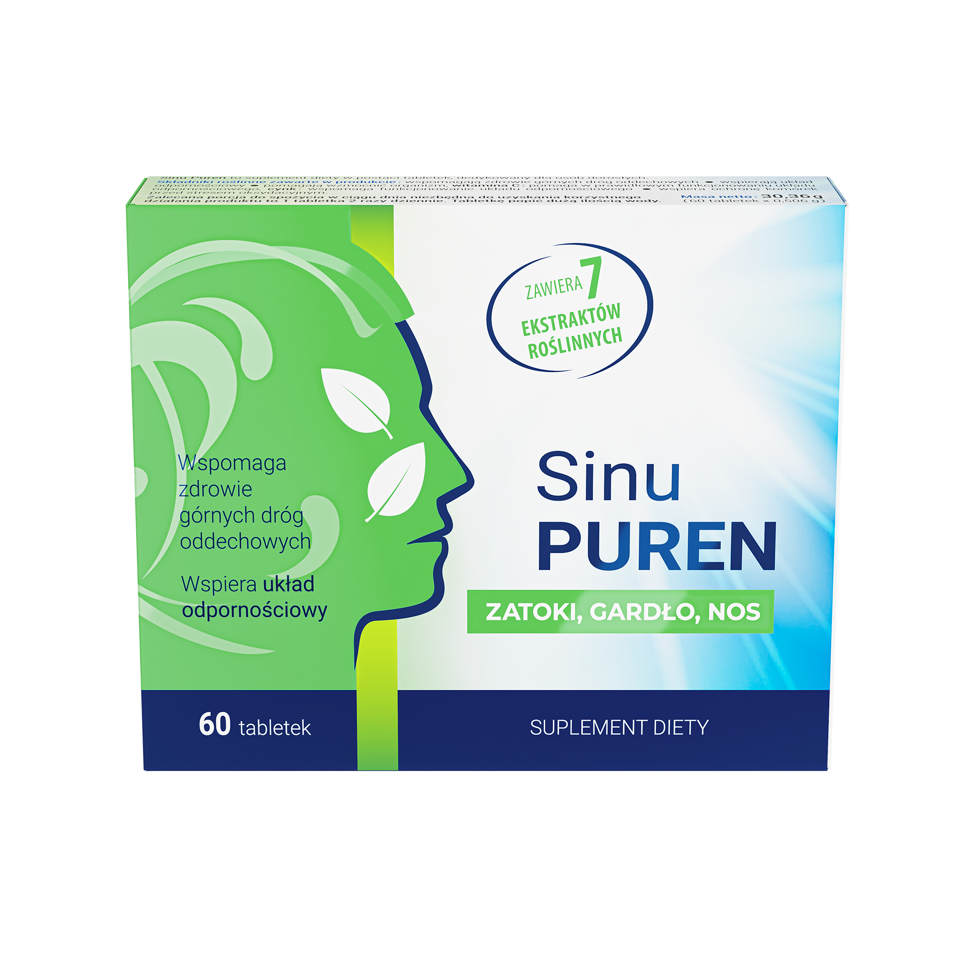 SinuPuren, 60 tabletek