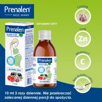 Prenalen syrop bez cukrów 115 ml