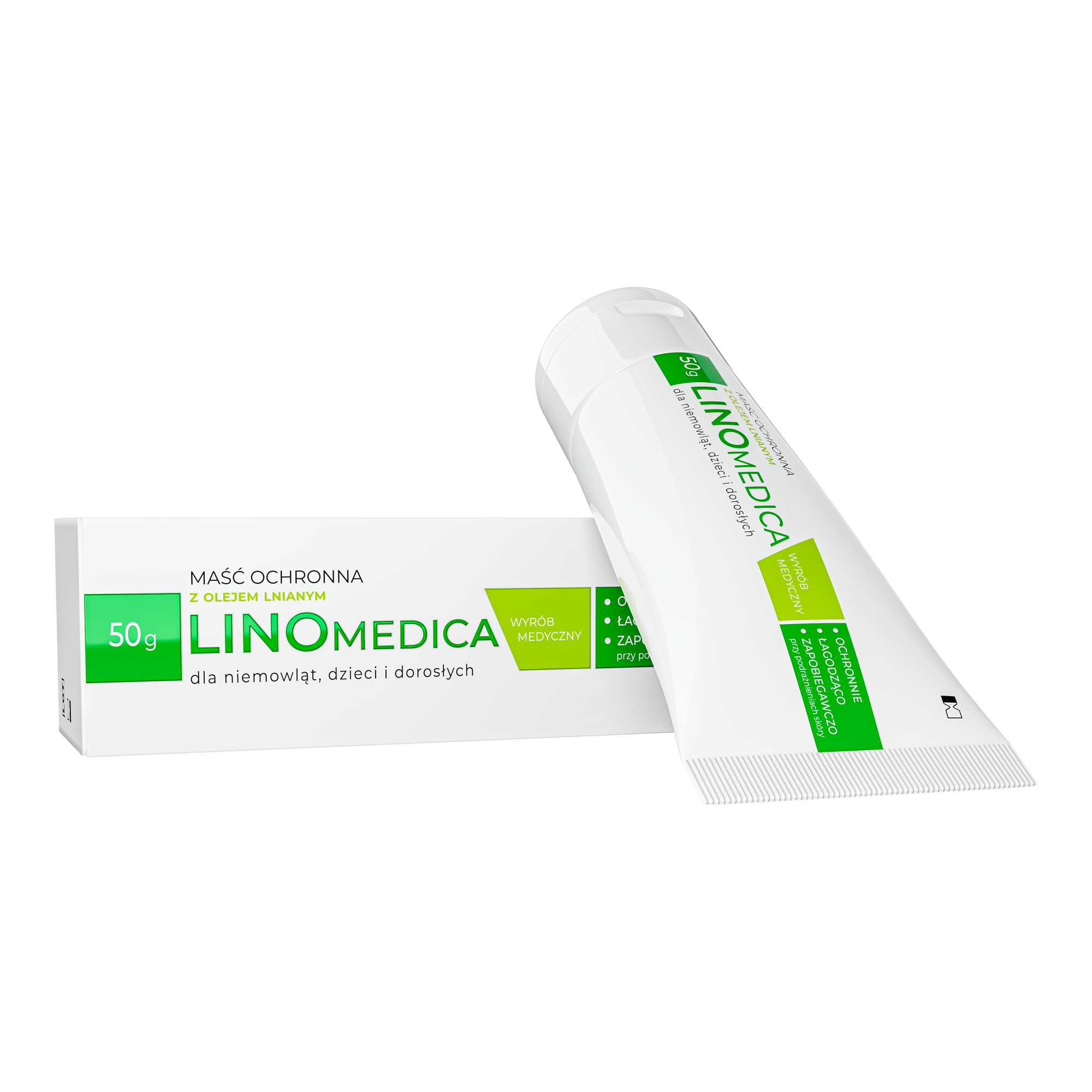 Linomedica Maść ochronna z olejem lnianym, 50 g