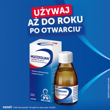 MUCOSOLVAN Syrop na kaszel, 100 ml