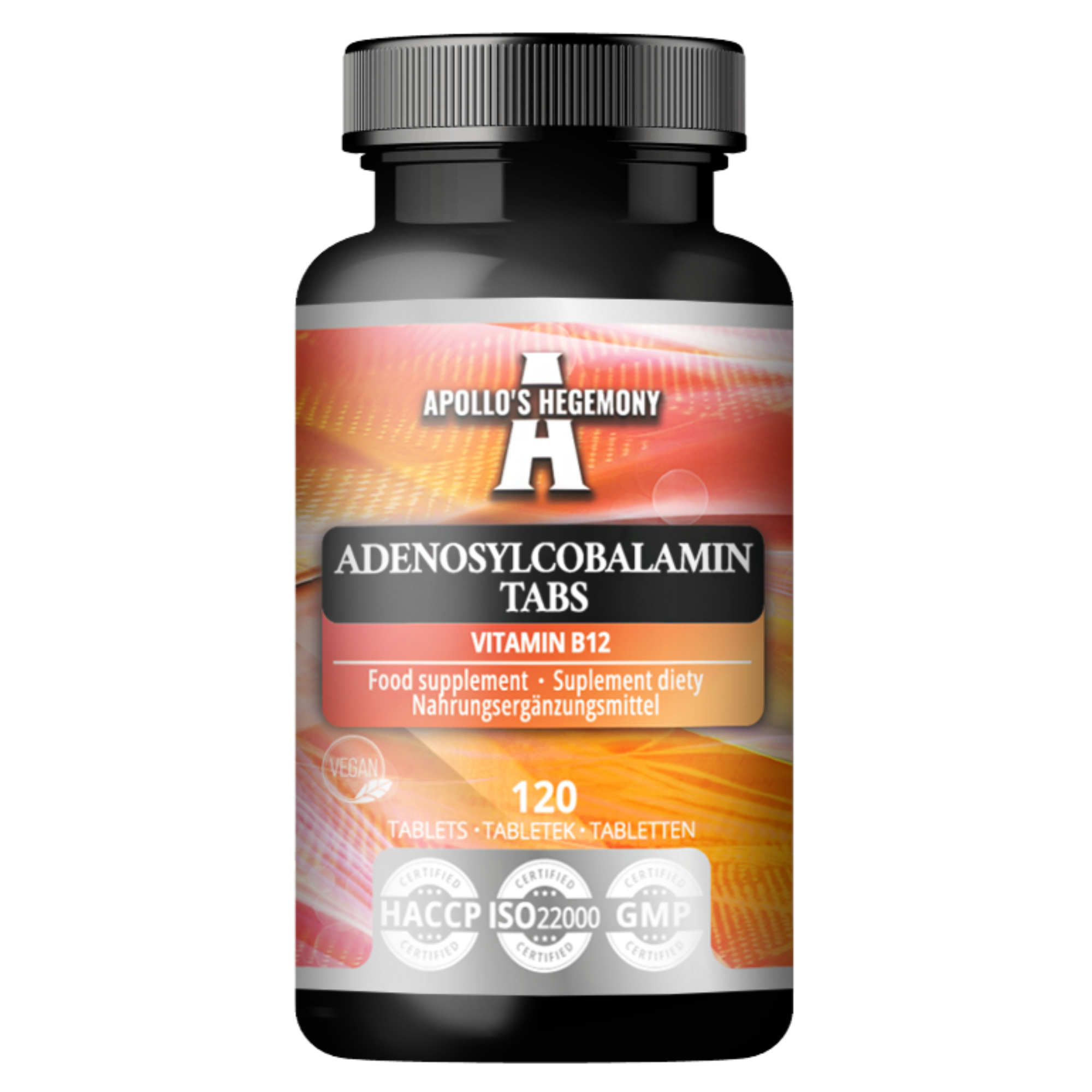 Apollo's Hegemony, Adenosylcobalamin, tabletki, 120 sztuk zdjęcie