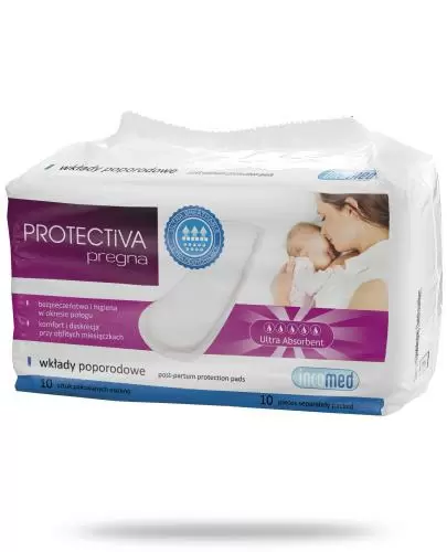 Protectiva Pregna wkładki poporodowe żelowe 10 sztuk zdjęcie