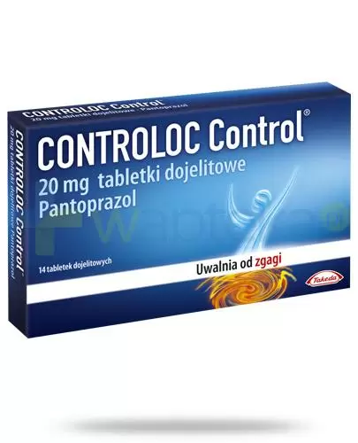 Controloc Control 20mg 14 tabletek zdjęcie
