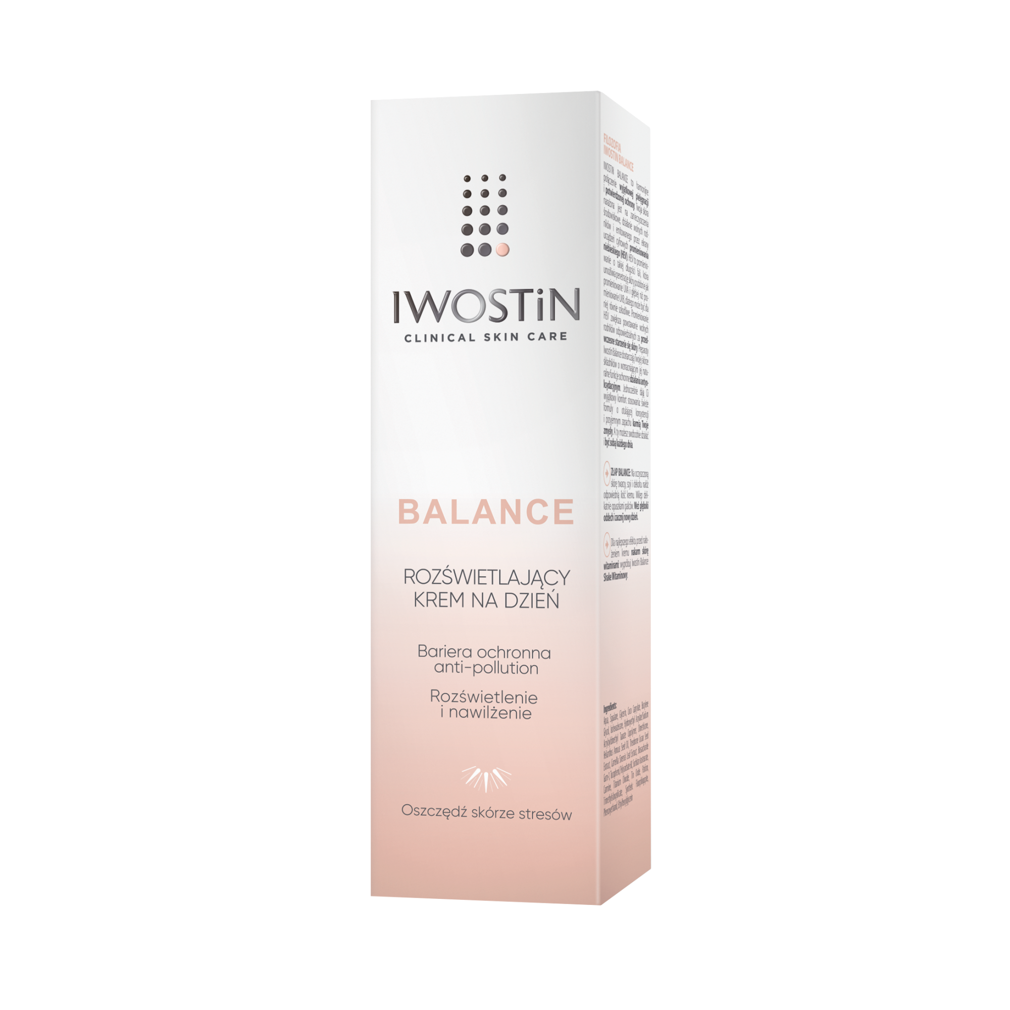 Iwostin Balance Rozświetlający krem na dzień - 50 ml - cena, opinie, opakowanie zdjęcie