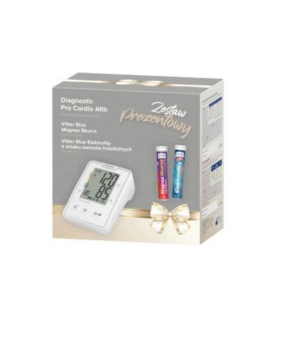 Diagnostic Pro Cardio Afib ciśnieniomierz, 1 sztuka + Elektrolity, 20 tabletek musujących + Magnez Skurcz, 20 tabletek musujących [ZESTAW] zdjęcie