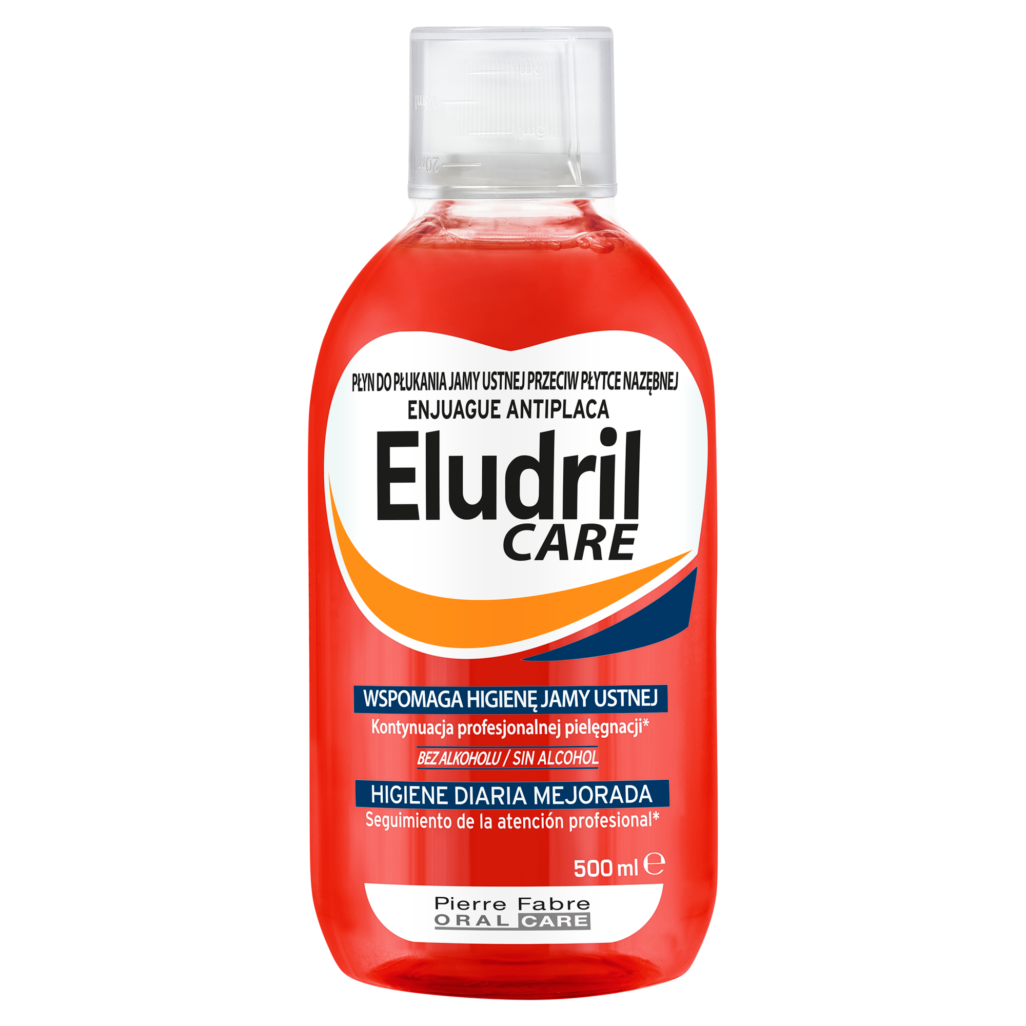 Eludril Care, płyn do codziennej higieny jamy ustnej, 500 ml zdjęcie