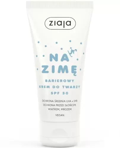 Ziaja barierowy krem do twarzy na zimę SPF 30, 50 ml zdjęcie